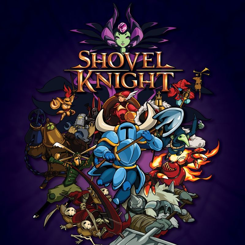 Shovel Knight box art for Playstation 4